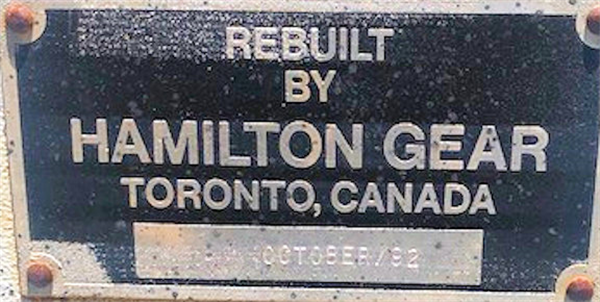 Canadian Allis Chalmers 6' X 14' Ball Mill With 250 Hp Motor)